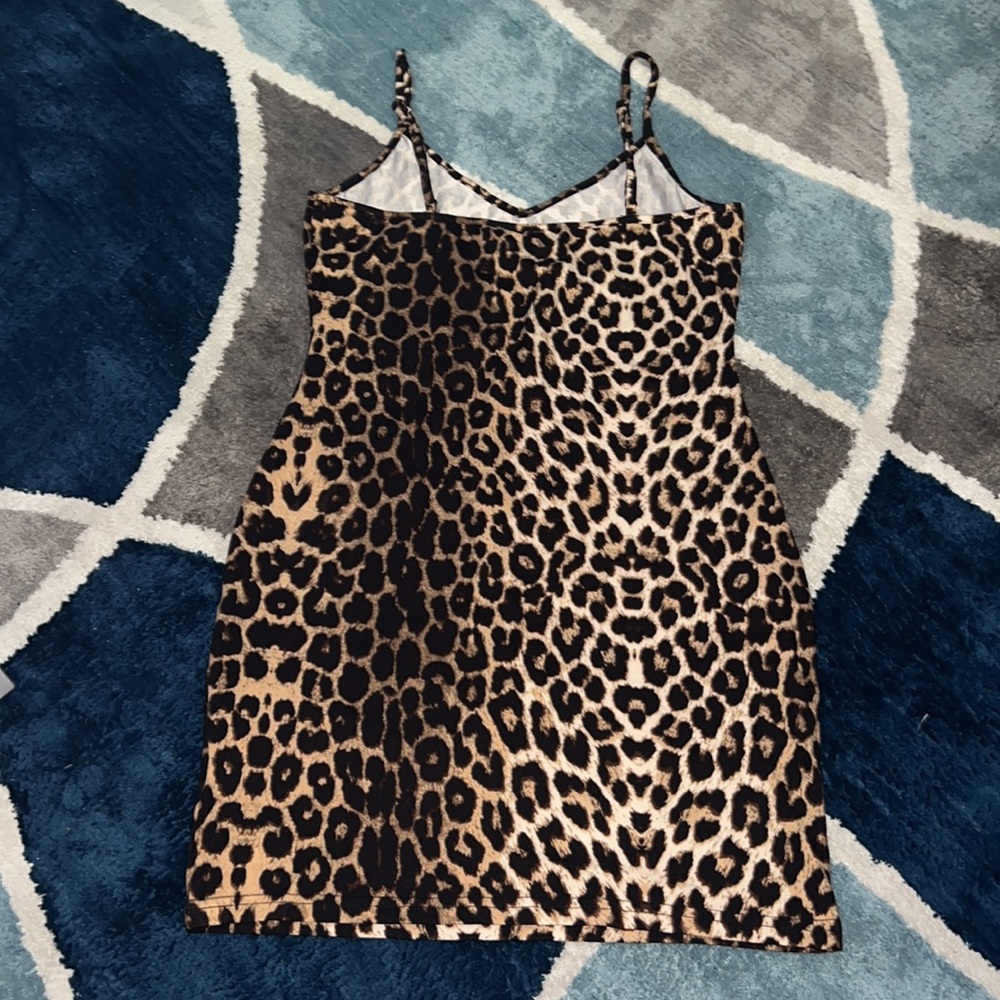 Leopard Print Dress - Picture 2 of 2